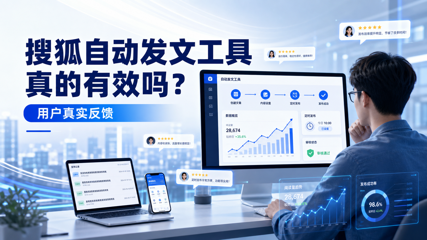 搜狐自动发文工具真的有效吗？福州用户的真实反馈