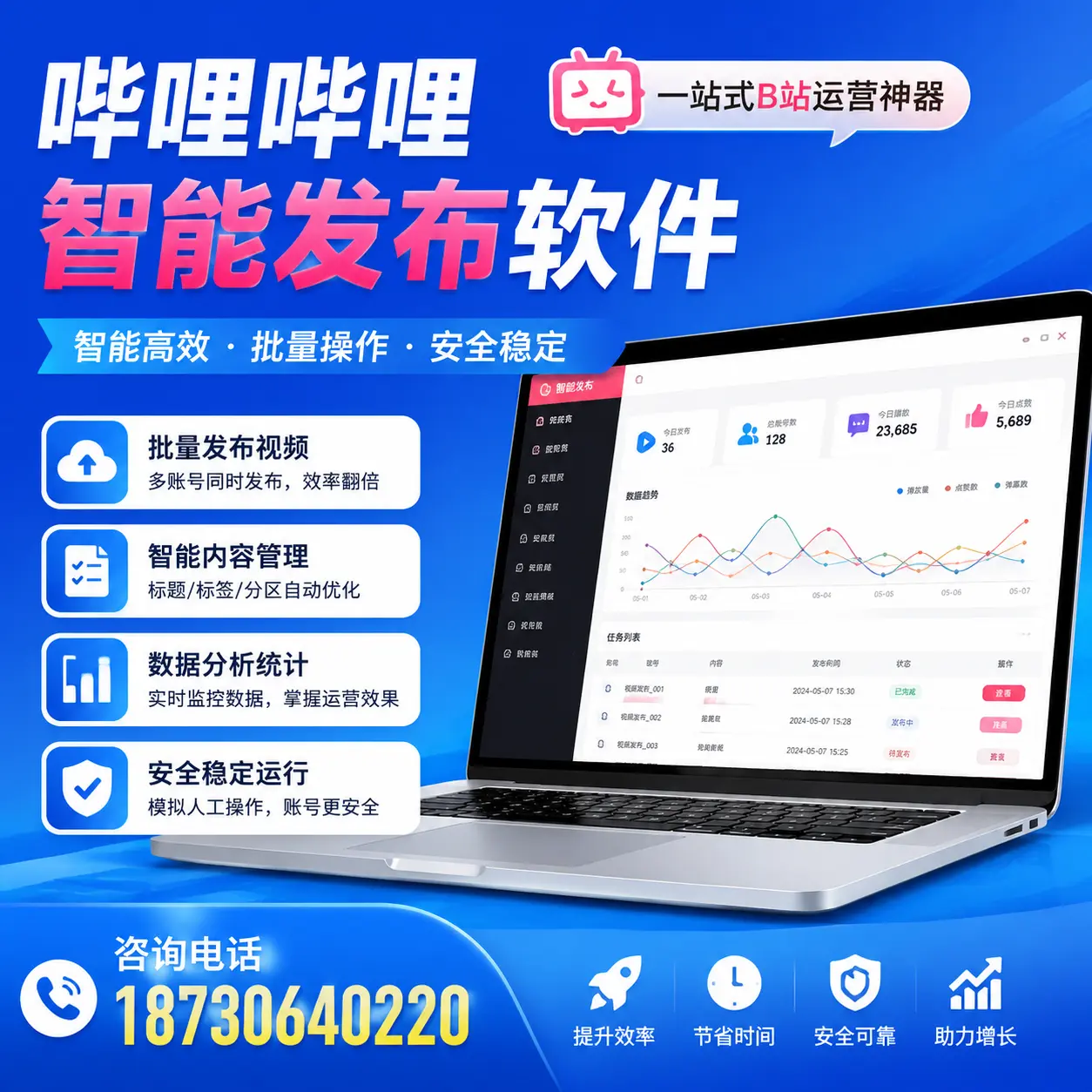 如何通过哔哩哔哩智能发布软件提升 福州 企业曝光率